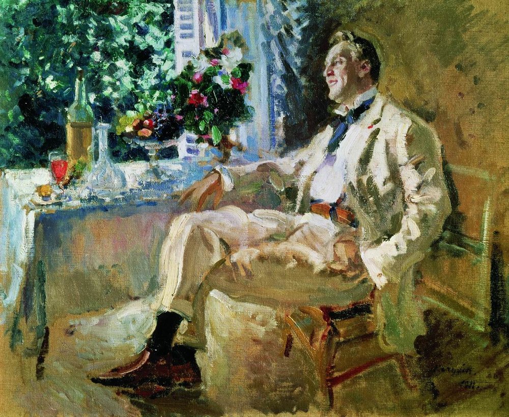 Fyodor Shalapin av Konstantin Alekseevich Korovin