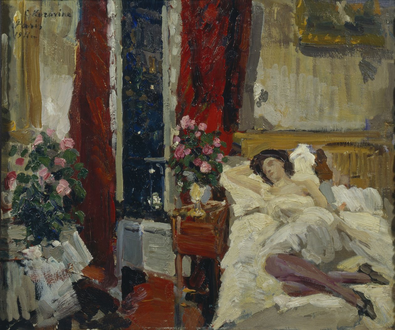 I rommet av Konstantin Alekseevich Korovin