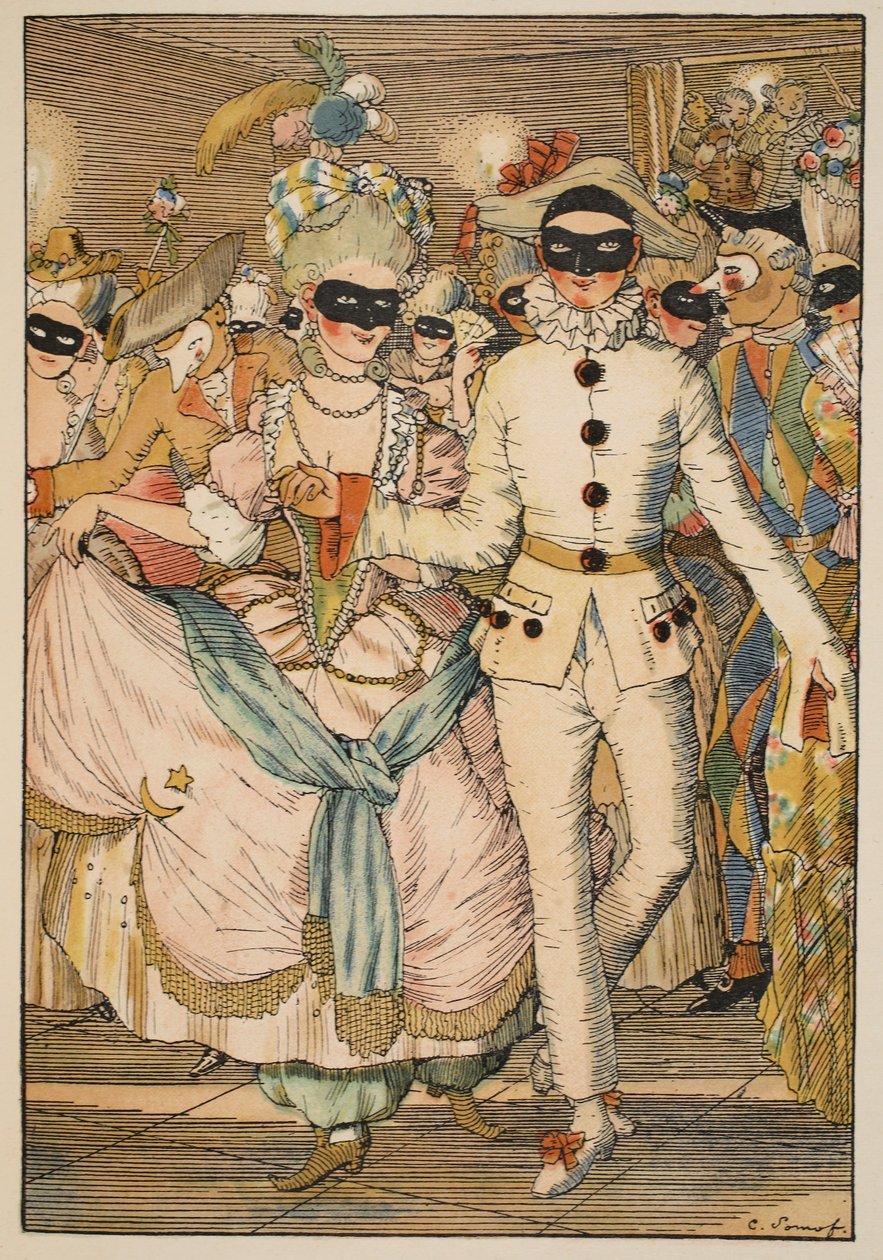 Bal maske av Konstantin Andreevic Somov