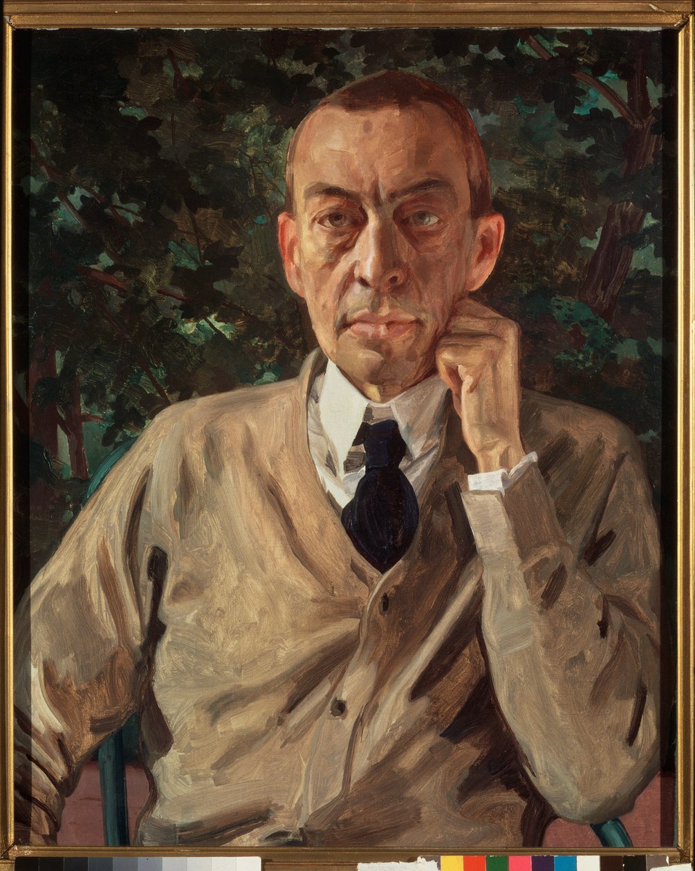 Sergei Rachmaninoff av Konstantin Andreevic Somov