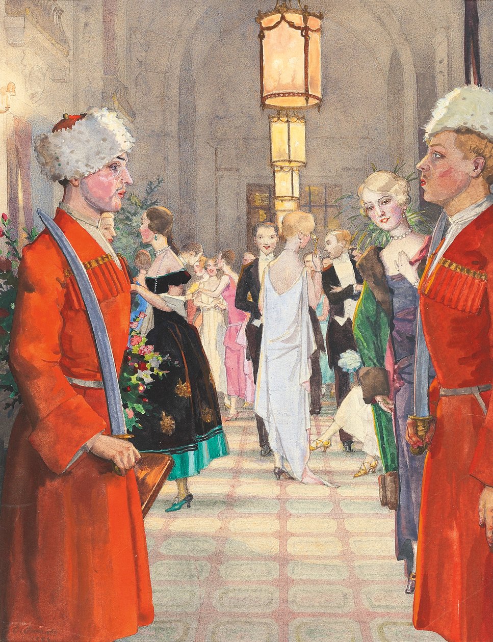 Kosakkballen av Konstantin Andreevic Somov