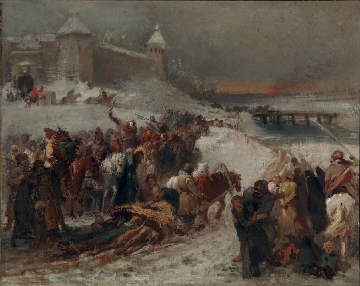 Vanskelighetens tid av Konstantin Egorovich Makovsky