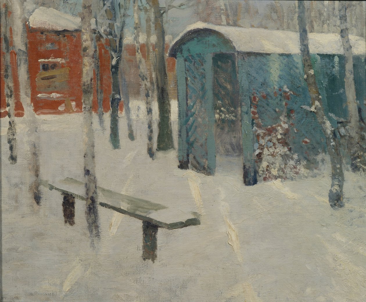 Tidlig snø av Konstantin Konstantinovich Pervukhin