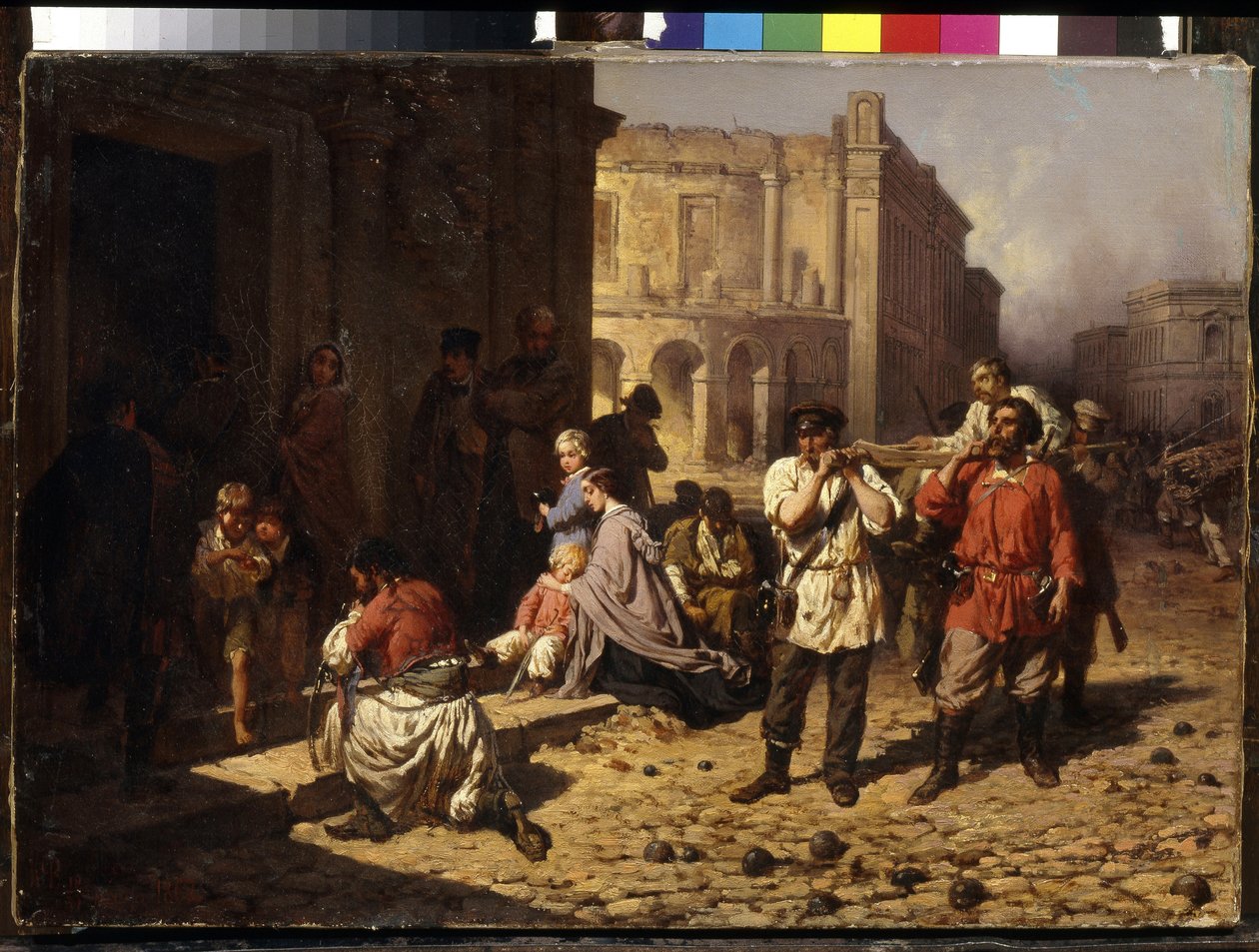 Beleiringen av Sevastopol i 1854 av Konstantin Nikolaevich Filippov