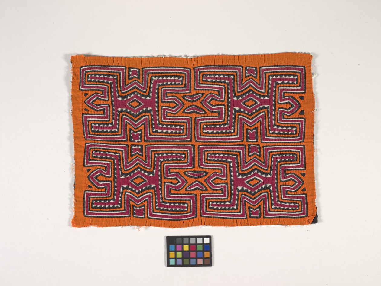 Skjortepanel (Mola) (bilde) av Kuna Indian Culture