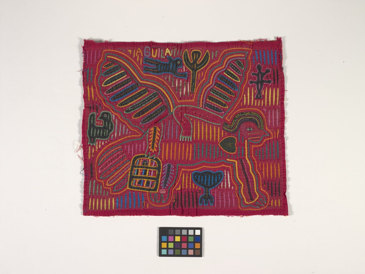 Skjortepanel (Mola) (bilde) av Kuna Indian Culture