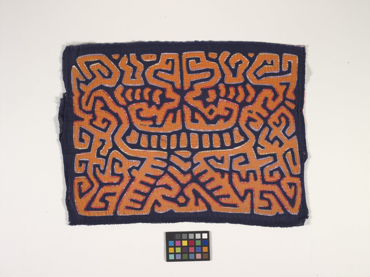 Skjortepanel (Mola) (bilde) av Kuna Indian Culture