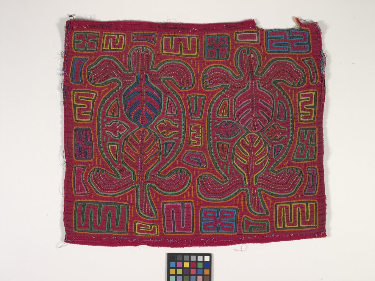 Skjortepanel (Mola) (bilde) av Kuna Indian Culture