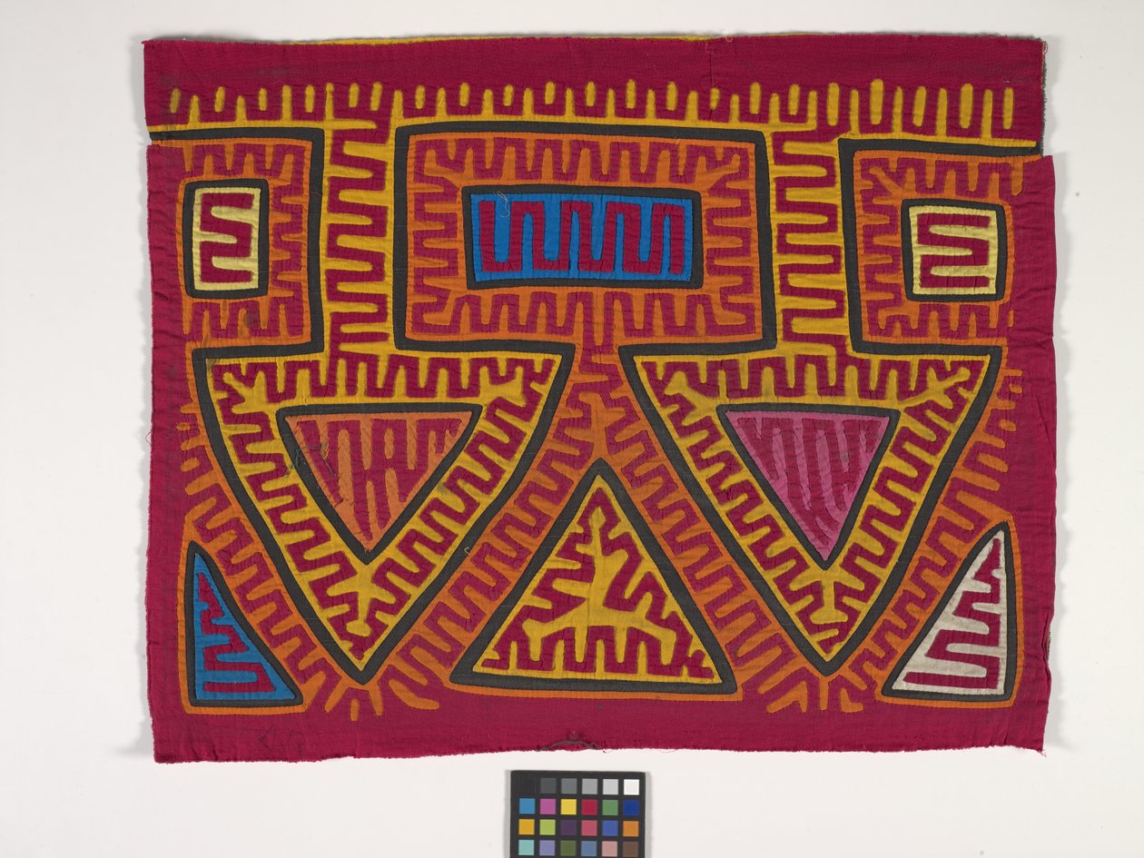Skjortepanel (Mola) (bilde) av Kuna Indian Culture
