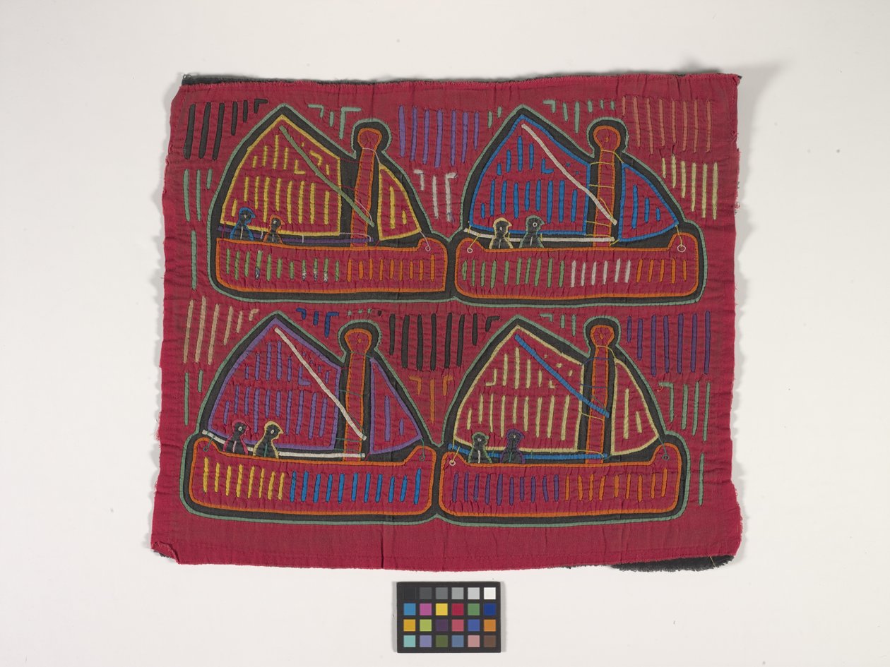 Skjortepanel (Mola) (bilde) av Kuna Indian Culture