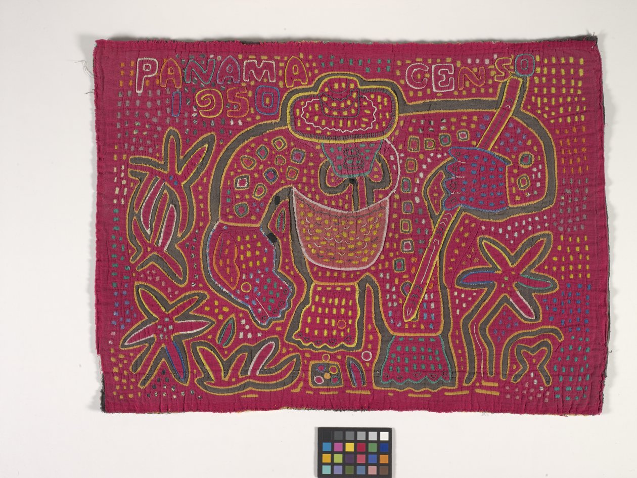 Skjortepanel (Mola) (bilde) av Kuna Indian Culture