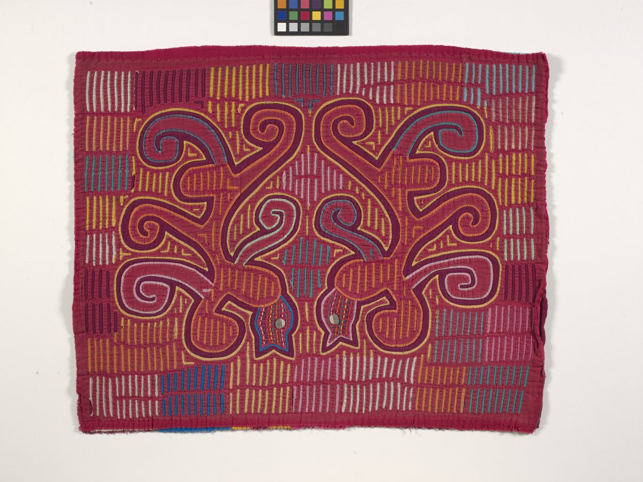 Skjortepanel (Mola) (bilde) av Kuna Indian Culture