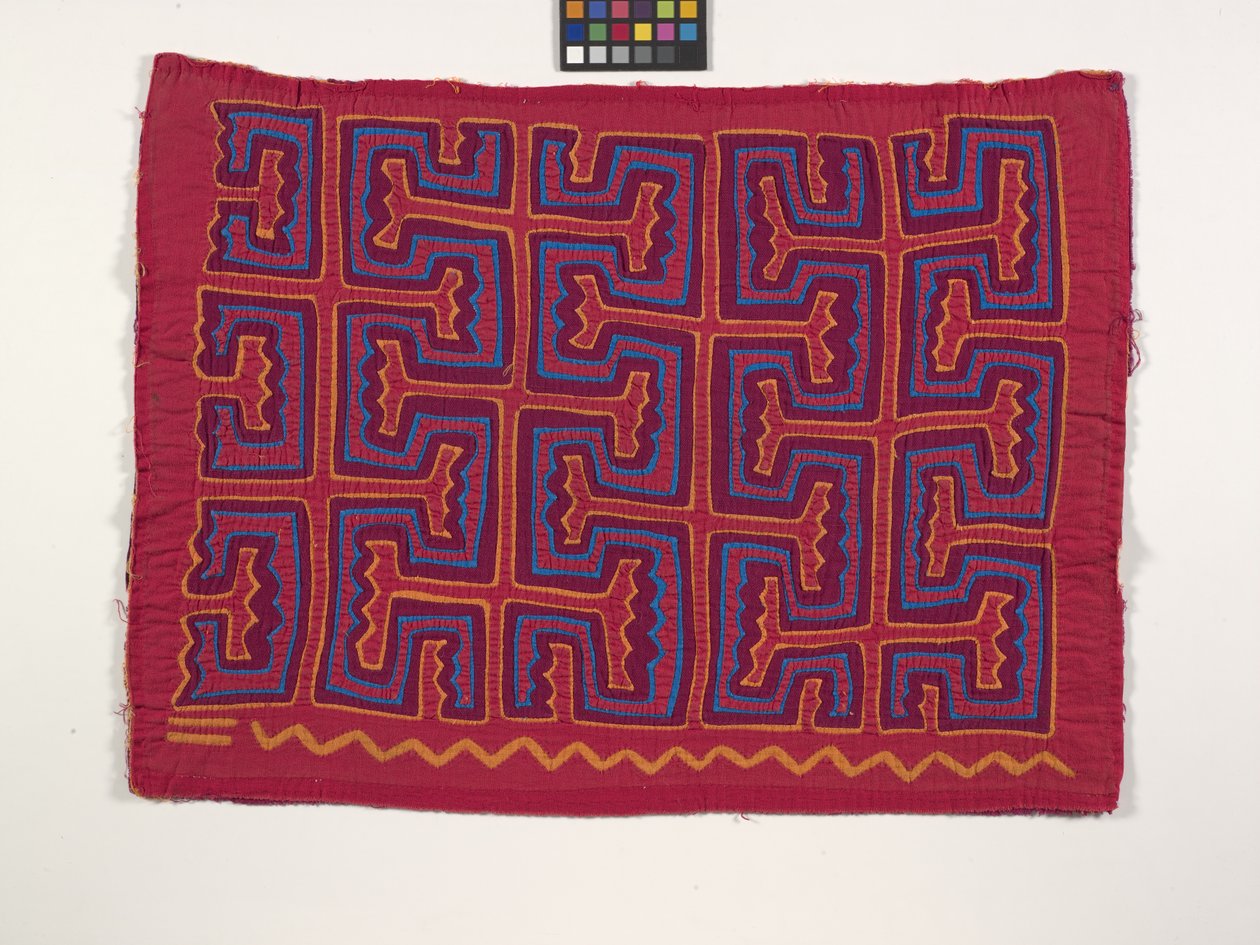 Skjortepanel (Mola) (bilde) av Kuna Indian Culture