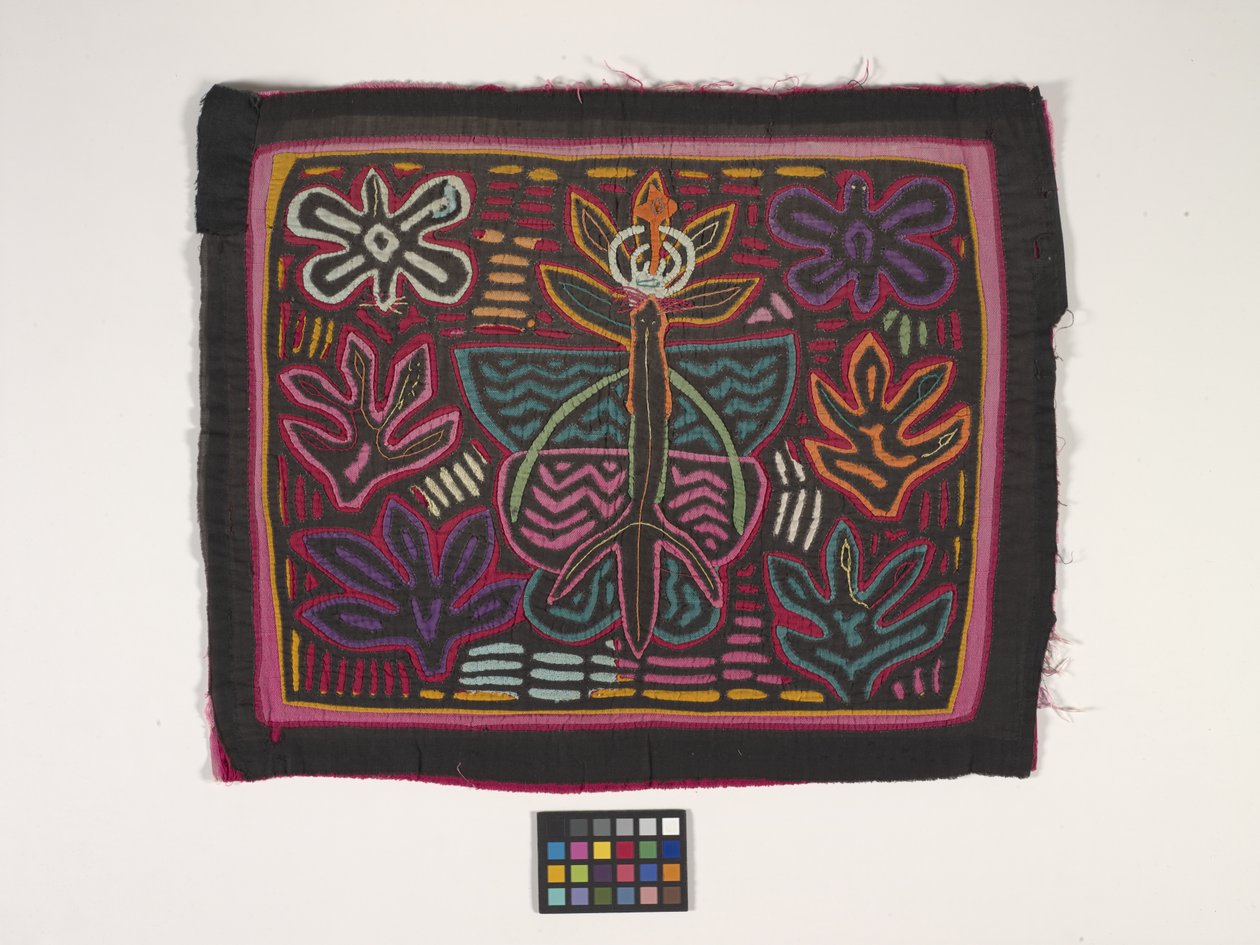 Skjortepanel (Mola) (bilde) av Kuna Indian Culture