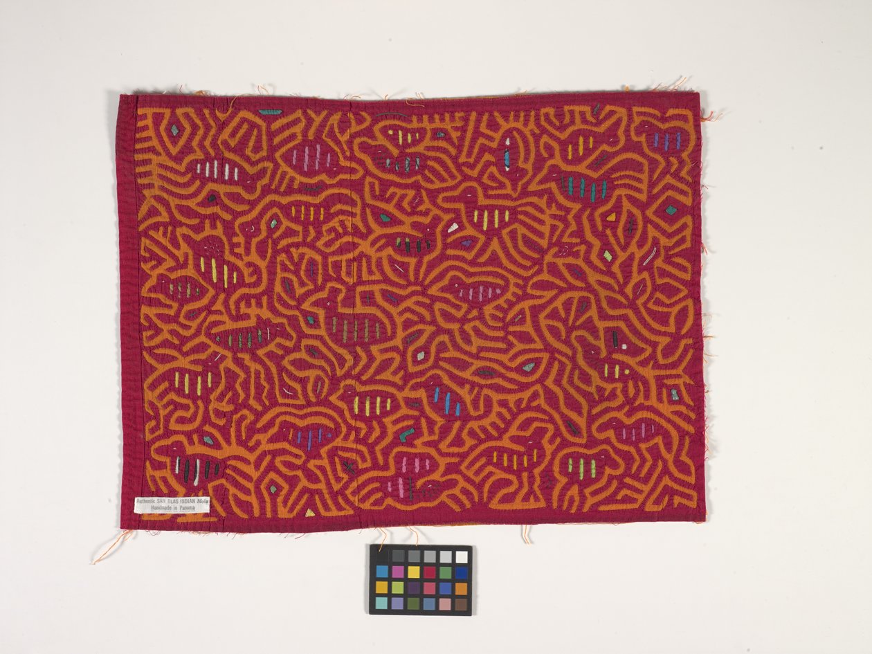 Skjortepanel (Mola) (bilde) av Kuna Indian Culture