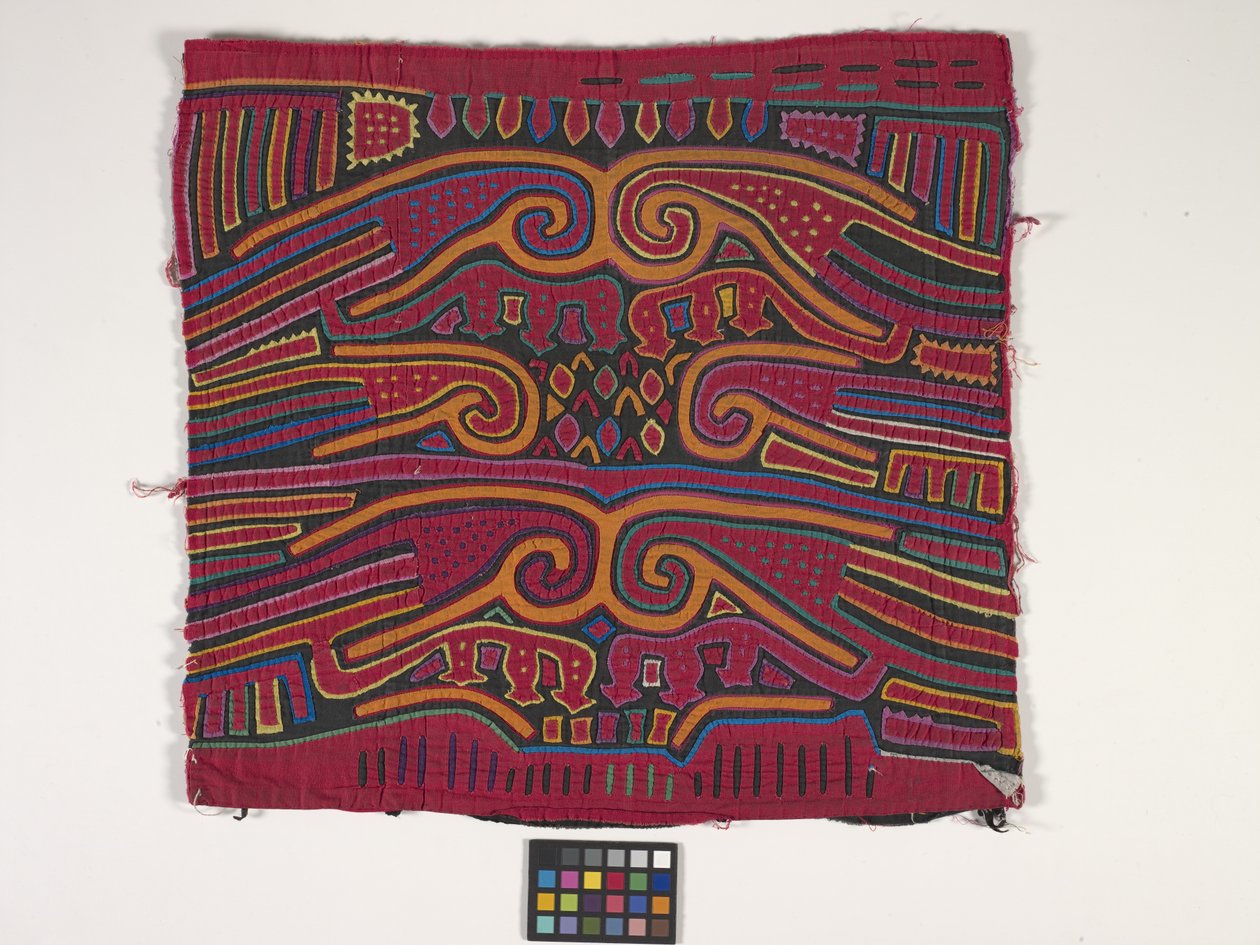 Skjortepanel (Mola) (bilde) av Kuna Indian Culture