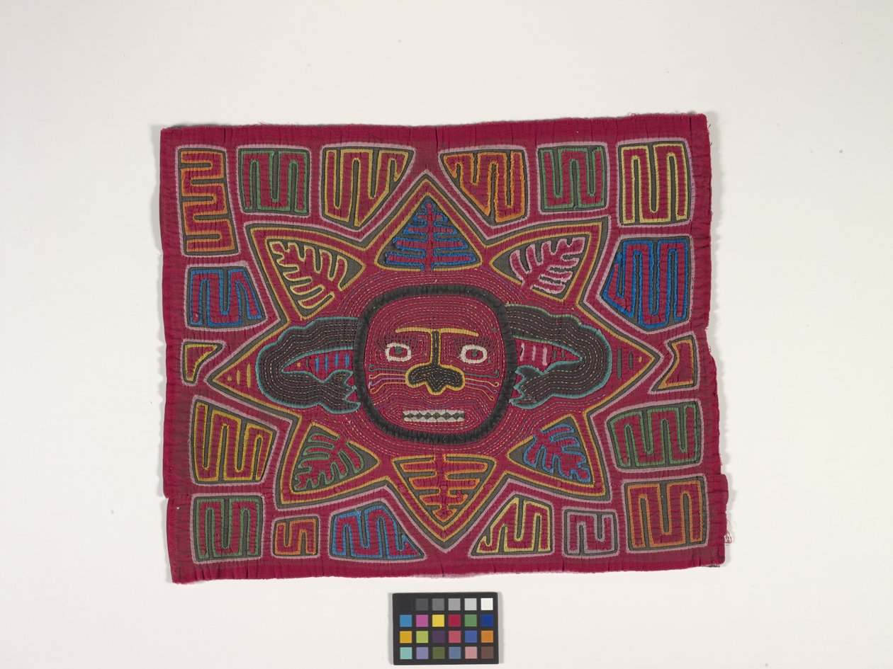Skjortepanel (Mola) (bilde) av Kuna Indian Culture