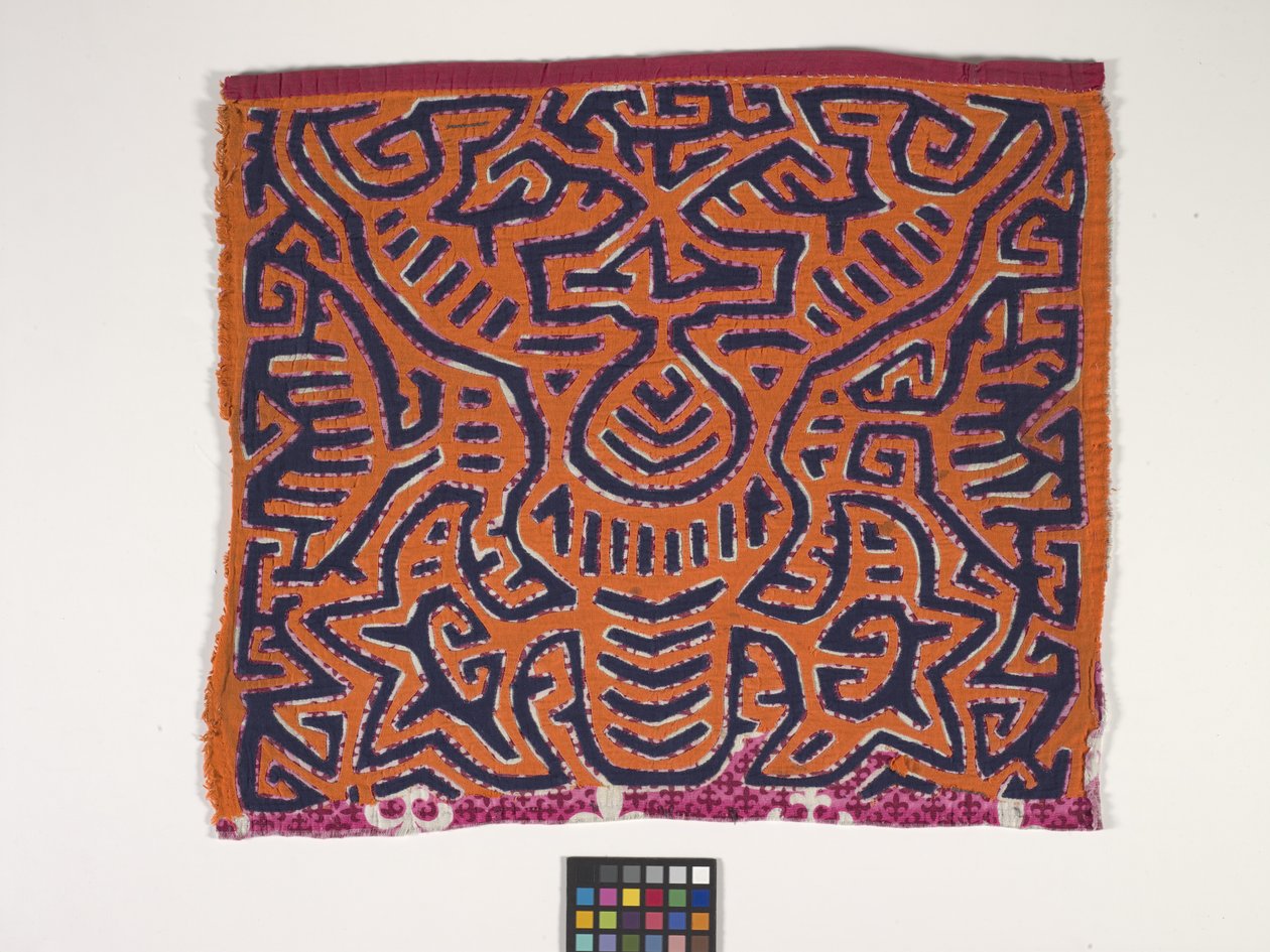 Skjortepanel (Mola) (bilde) av Kuna Indian Culture