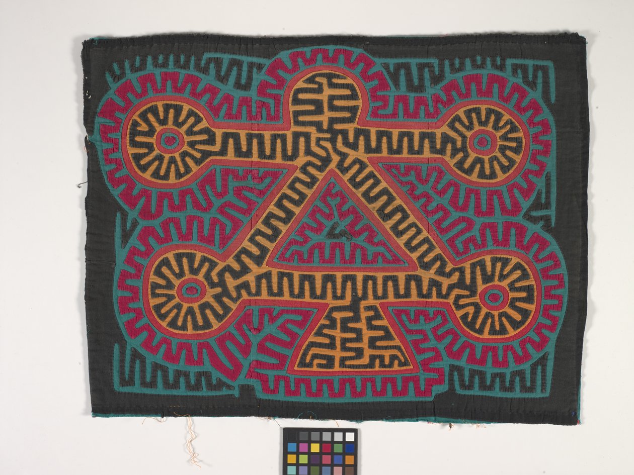 Skjortepanel (Mola) (bilde) av Kuna Indian Culture
