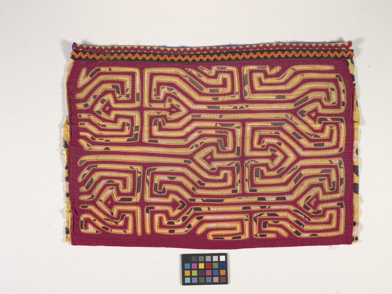 Skjortepanel (Mola) (bilde) av Kuna Indian Culture