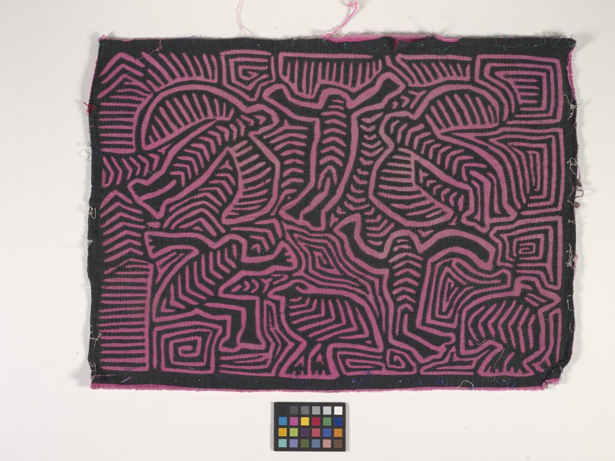 Skjortepanel (Mola) (bilde) av Kuna Indian Culture