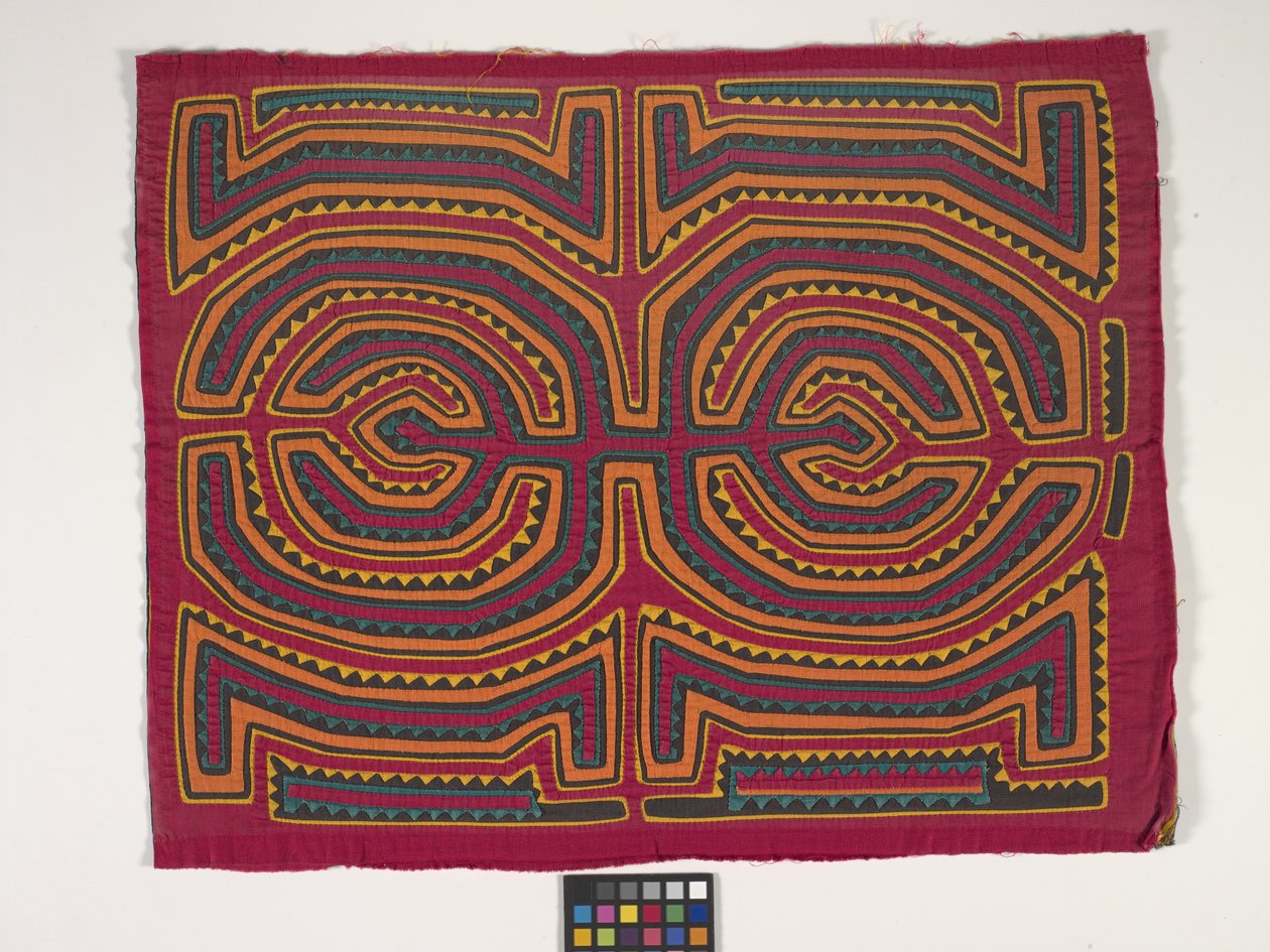 Skjortepanel (Mola) (bilde) av Kuna Indian Culture