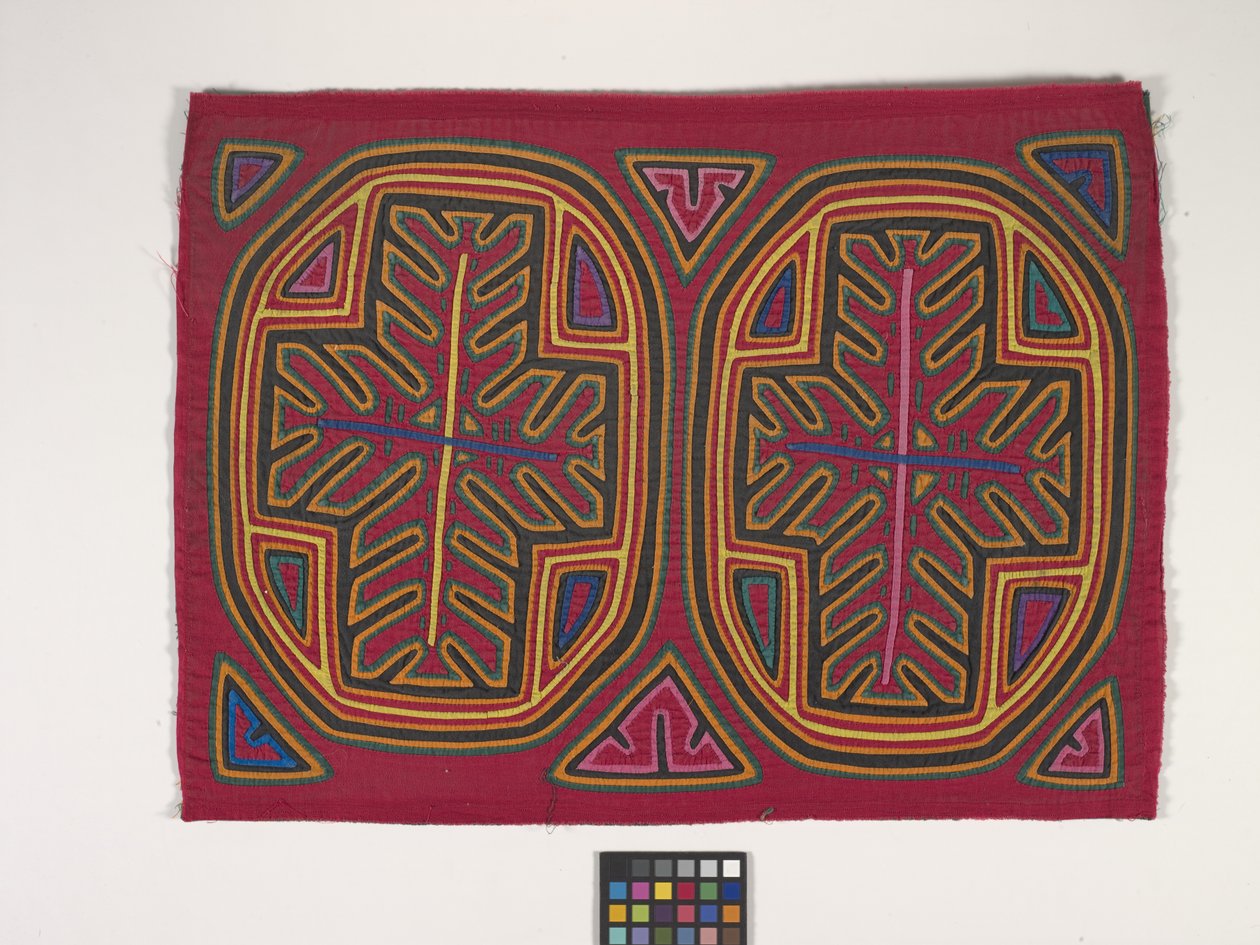 Skjortepanel (Mola) (bilde) av Kuna Indian Culture