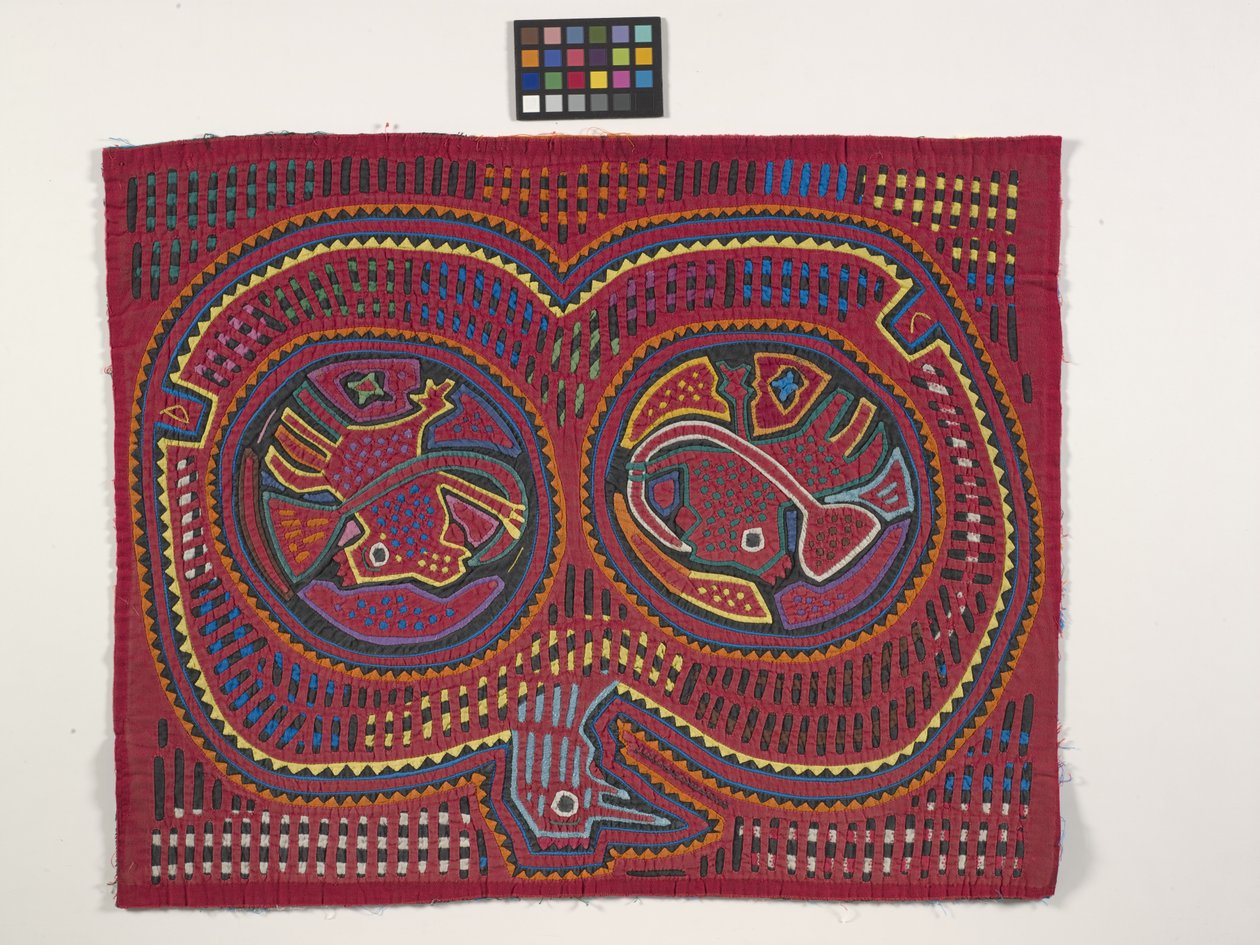 Skjortepanel (Mola) (bilde) av Kuna Indian Culture