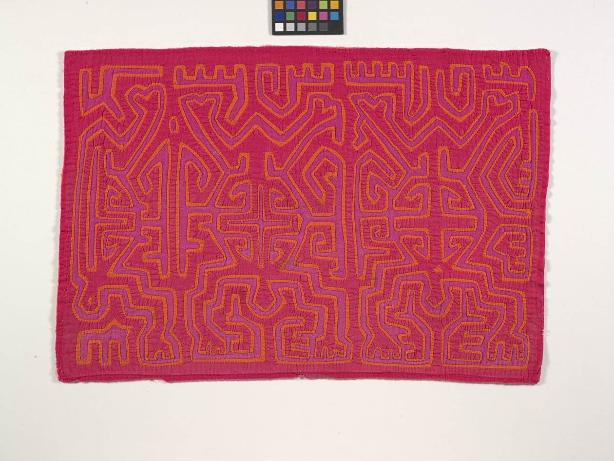 Skjortepanel (Mola) (bilde) av Kuna Indian Culture