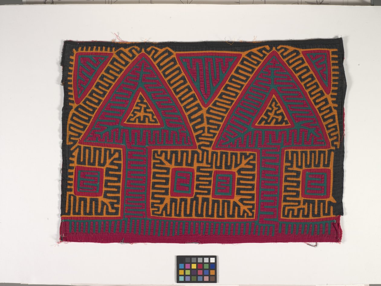 Skjortepanel (Mola) (bilde) av Kuna Indian Culture