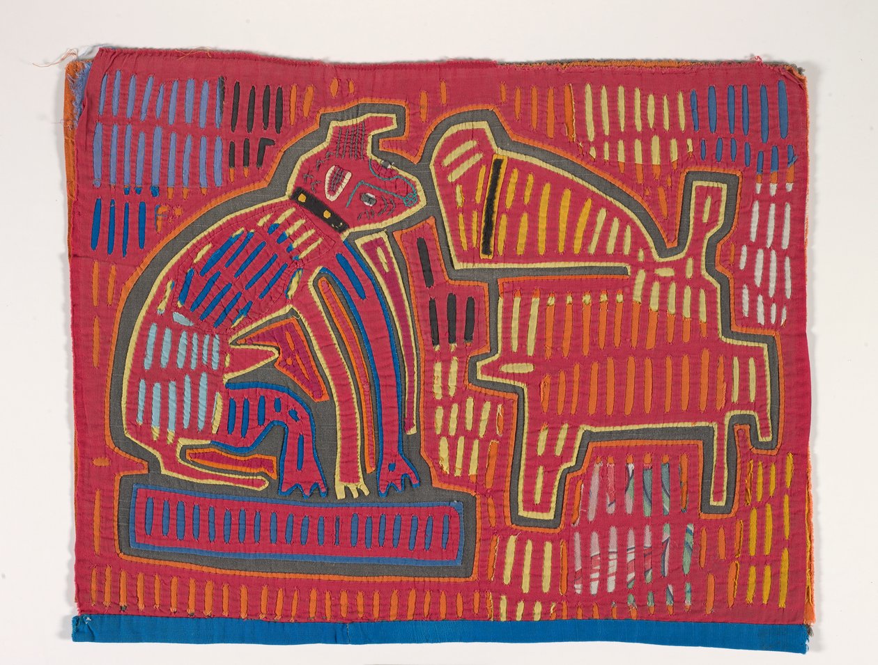 Skjortepanel (mola), ca. 1950 (påført bomull) av Kuna Indian Culture