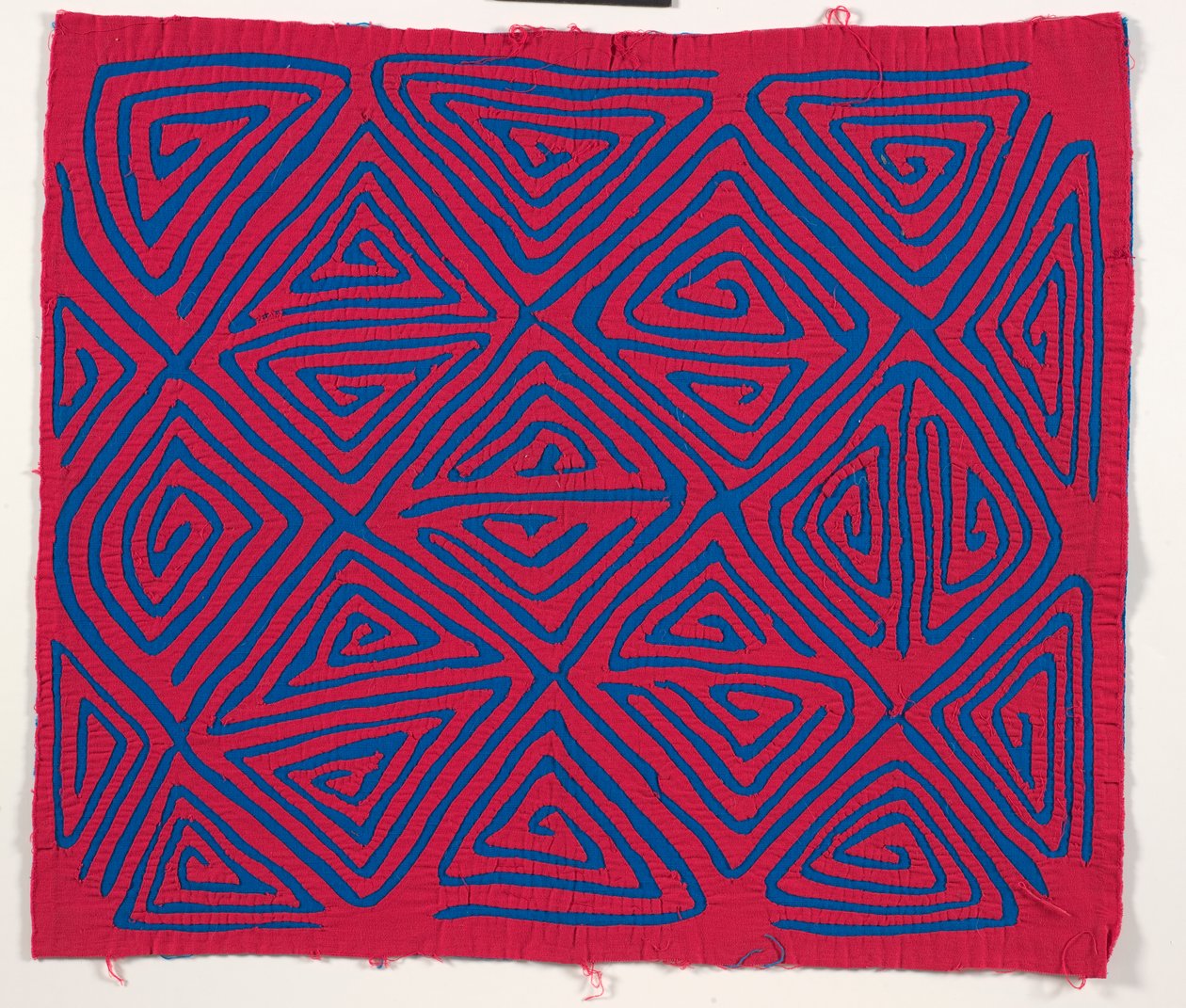 Skjortepanel (mola), ca. 1950 (påført bomull) av Kuna Indian Culture