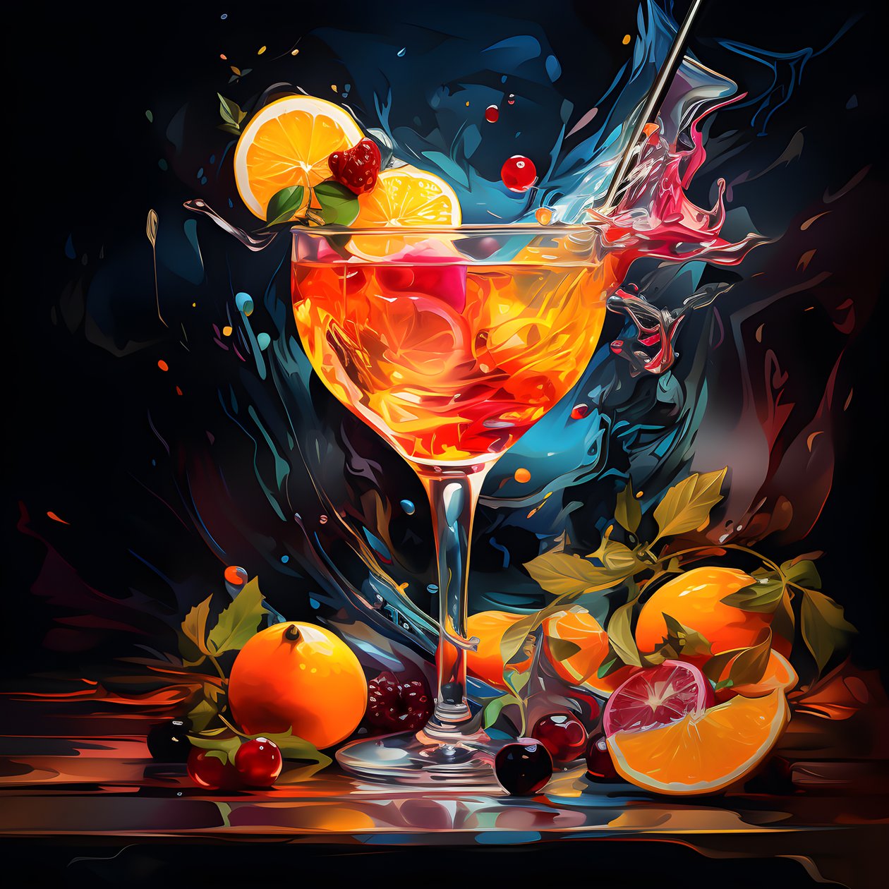 Cocktail 3 av Kurt Heppke