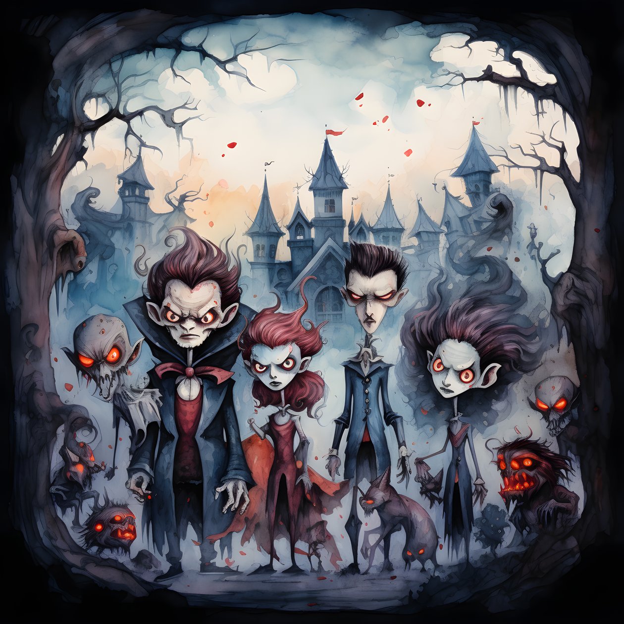 Halloween med vampyrer og varulver 1 av Kurt Heppke