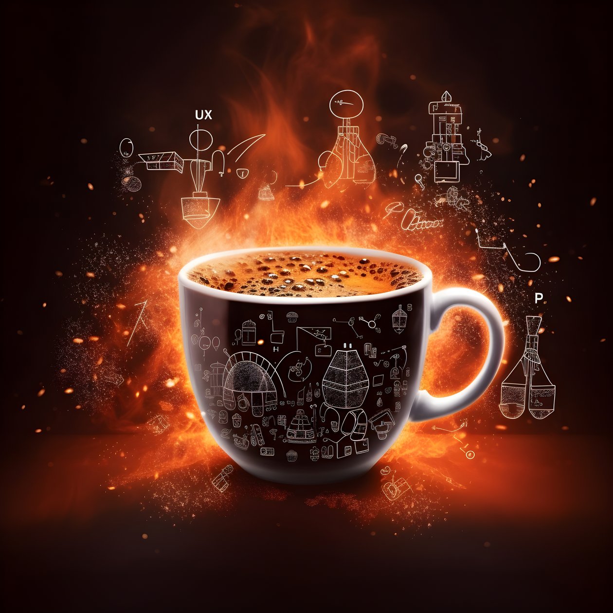 "Kaffe + vitenskap = energi" 2 av Kurt Heppke