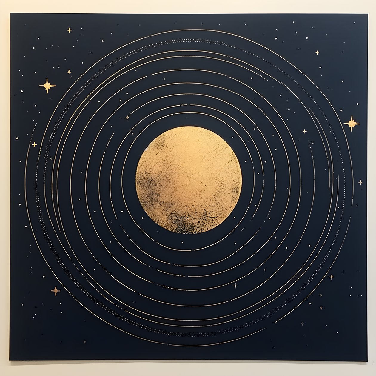 minimalistisk astronomi 4 av Kurt Heppke