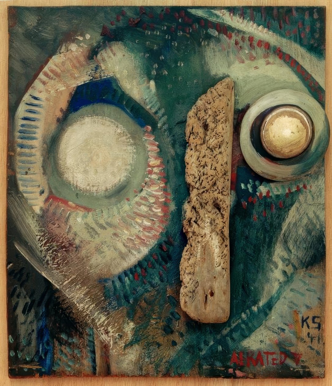 LUFTET V av Kurt Schwitters