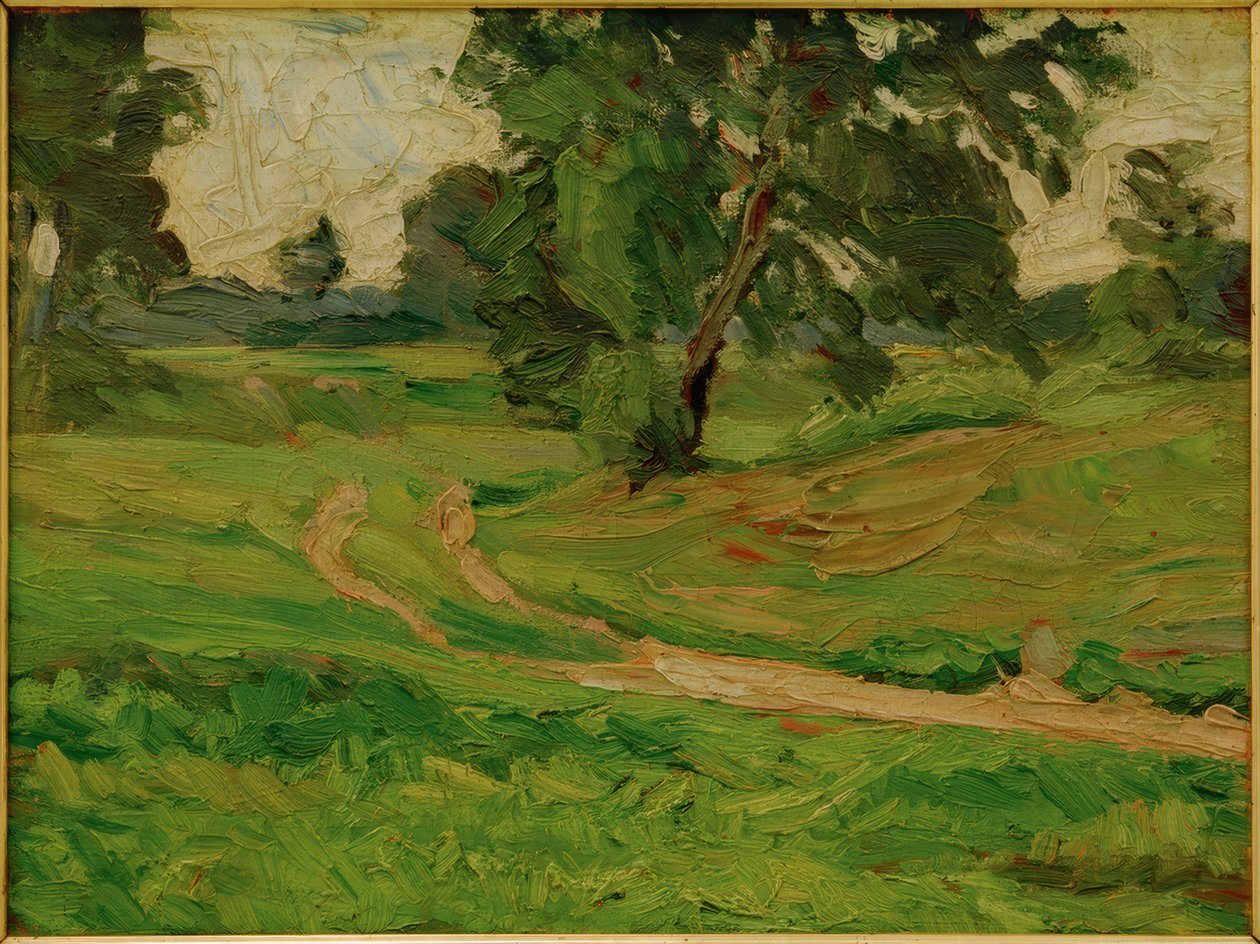 A S landskap 1. Midtsommer av Kurt Schwitters