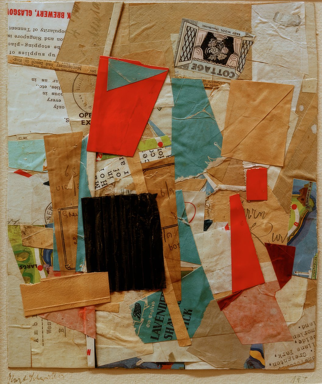Hytte av Kurt Schwitters