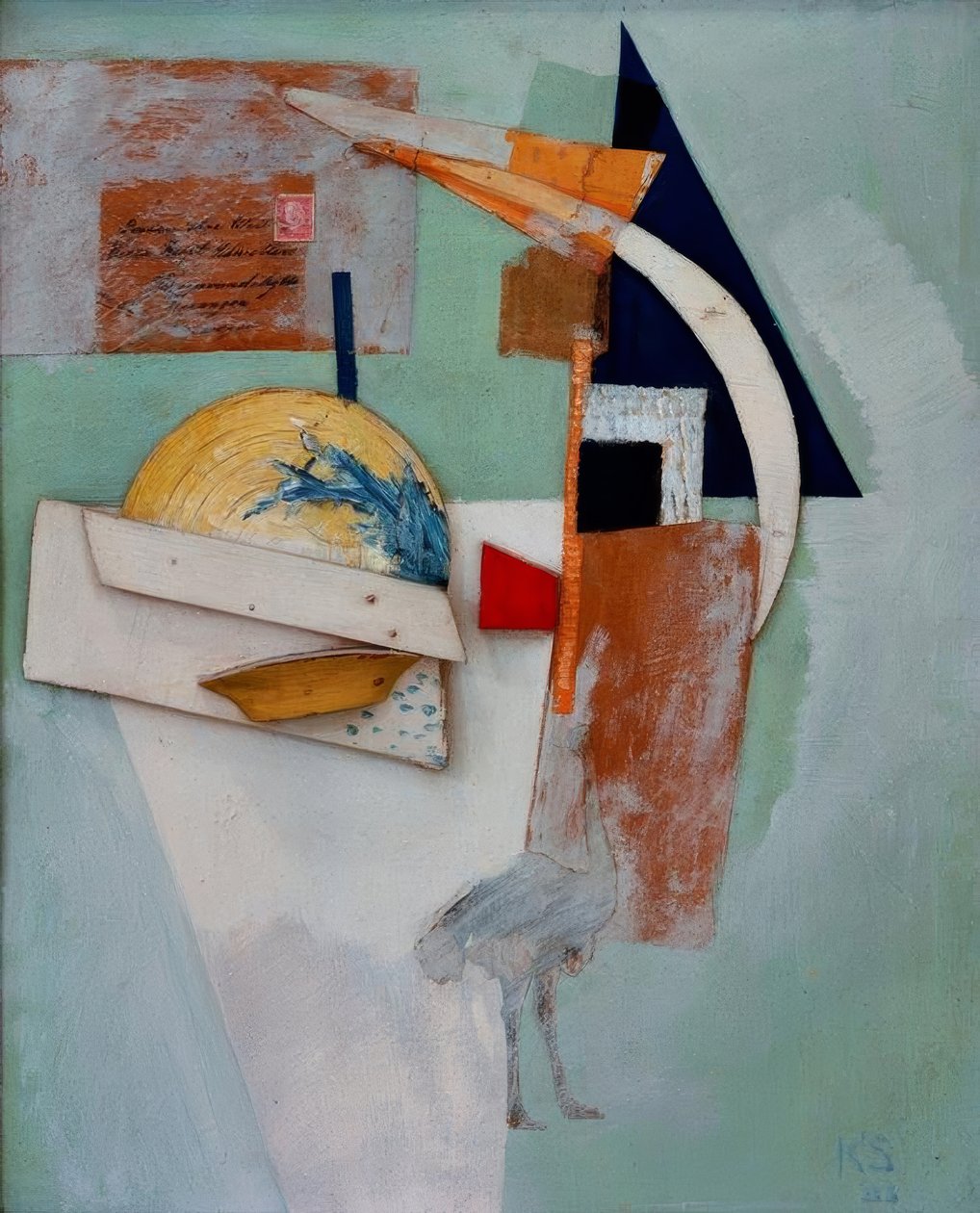 Halbmond Ugelvik av Kurt Schwitters