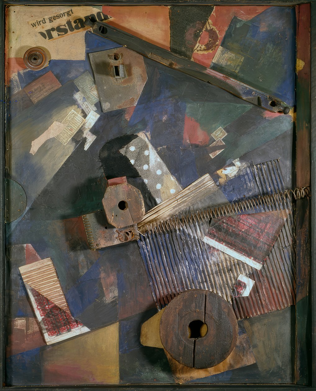 Bygg Merz. Forskjøvede krefter av Kurt Schwitters