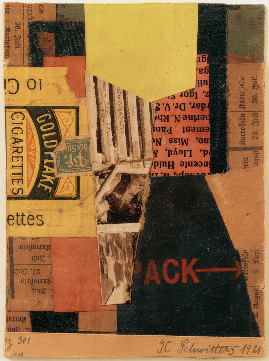 Merz 301 - poteter av Kurt Schwitters