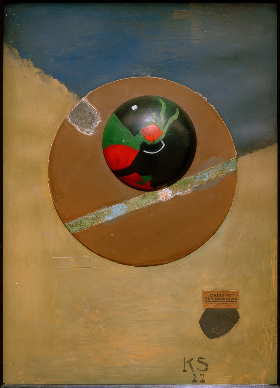 Merzbild 49 A av Kurt Schwitters