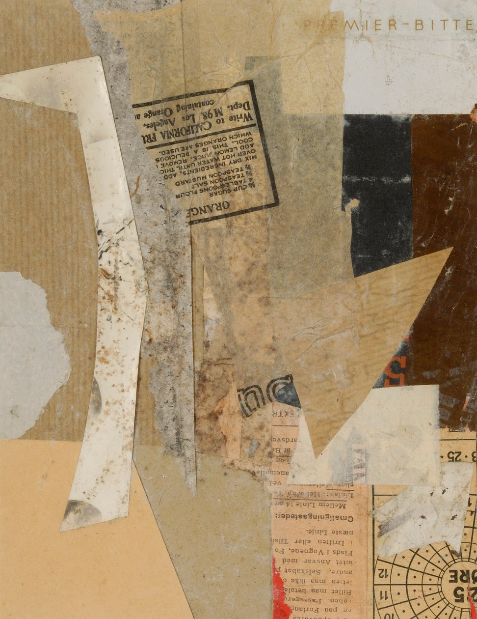 Vær så snill, 1946 av Kurt Schwitters