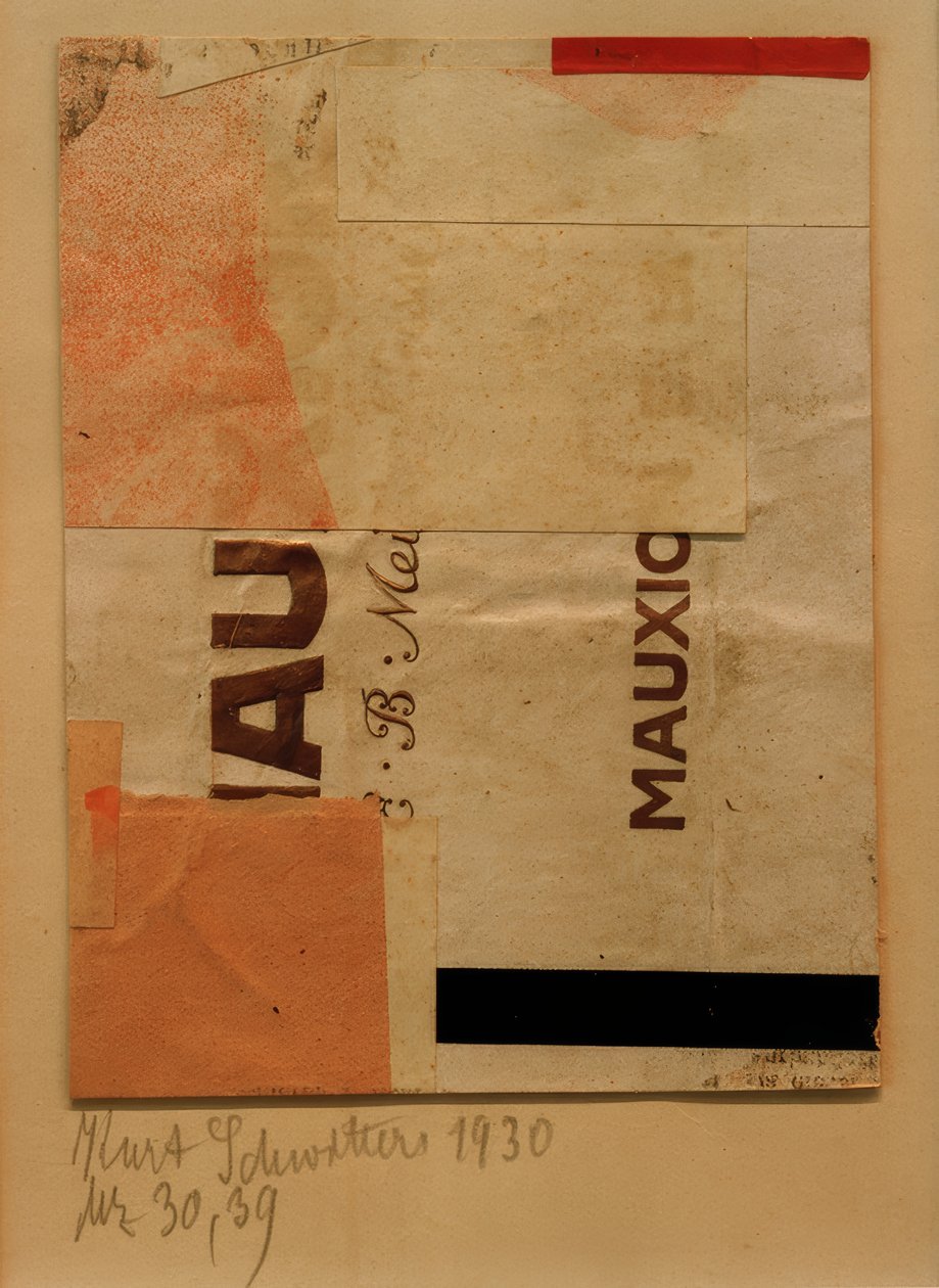 spredt 0,39 av Kurt Schwitters