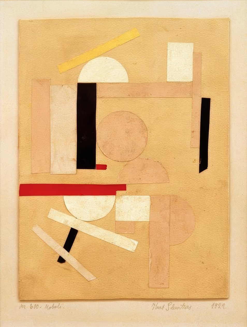 Mz. 600. Moholi. av Kurt Schwitters