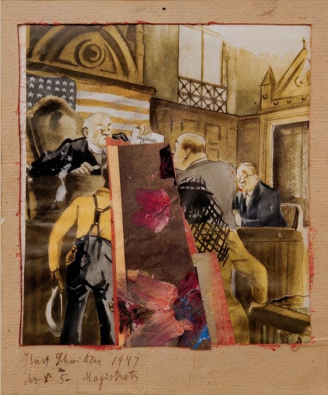 Mz X 5 sorenskrivere av Kurt Schwitters