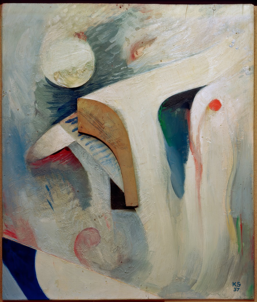 Uten tittel (fjord) av Kurt Schwitters