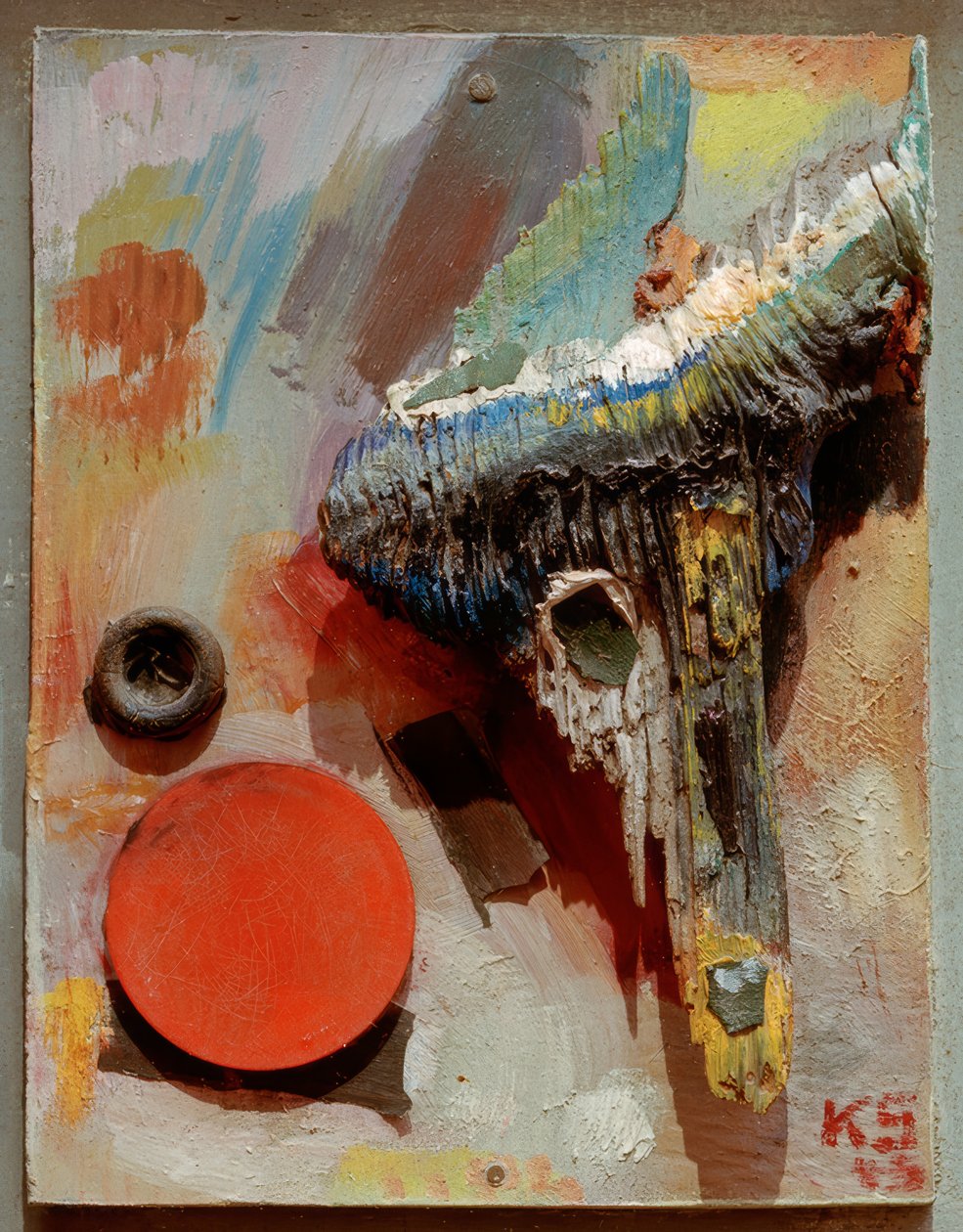 Uten tittel (Fly) av Kurt Schwitters