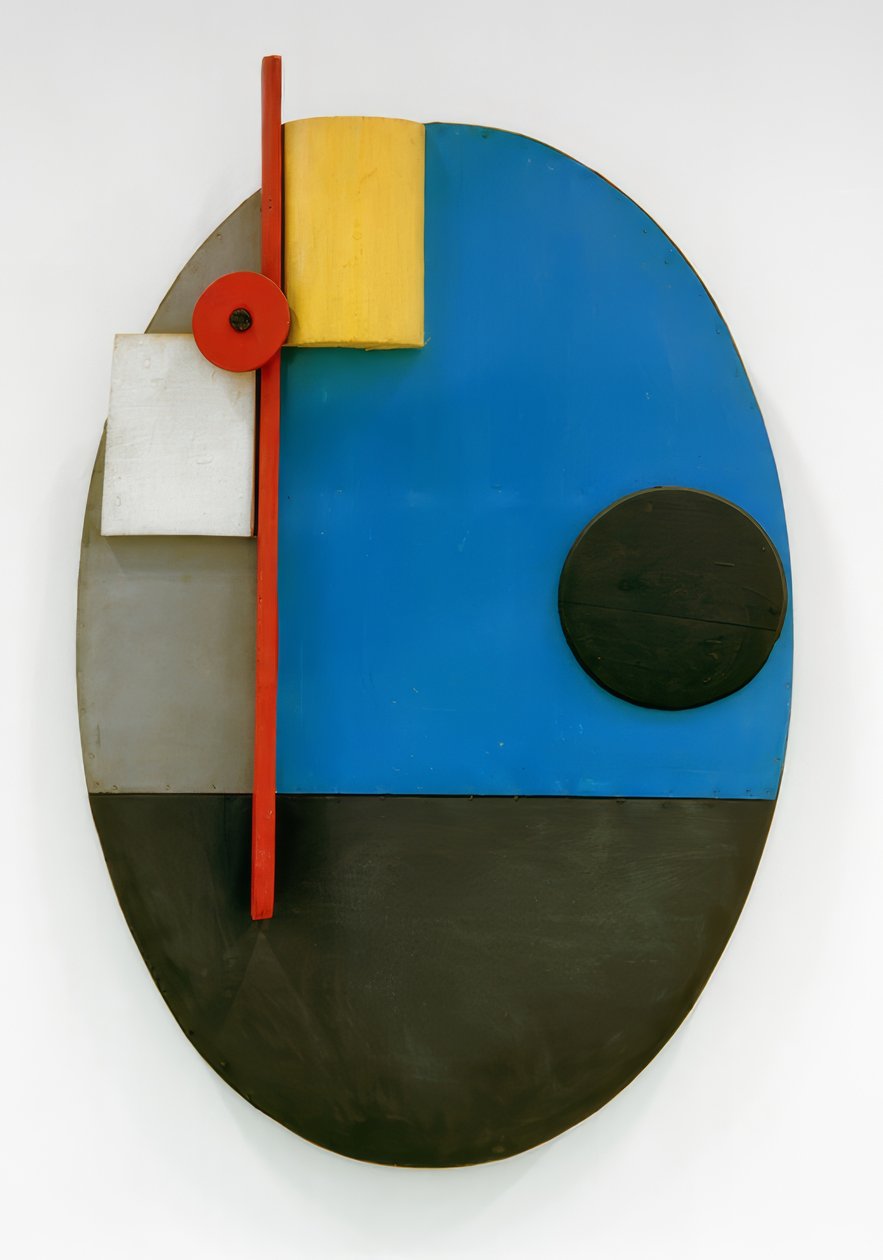 Uten tittel (oval konstruksjon) av Kurt Schwitters